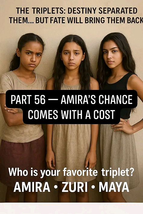 PART 56 — AMIRA’S CHANCE COMES WITH A COST